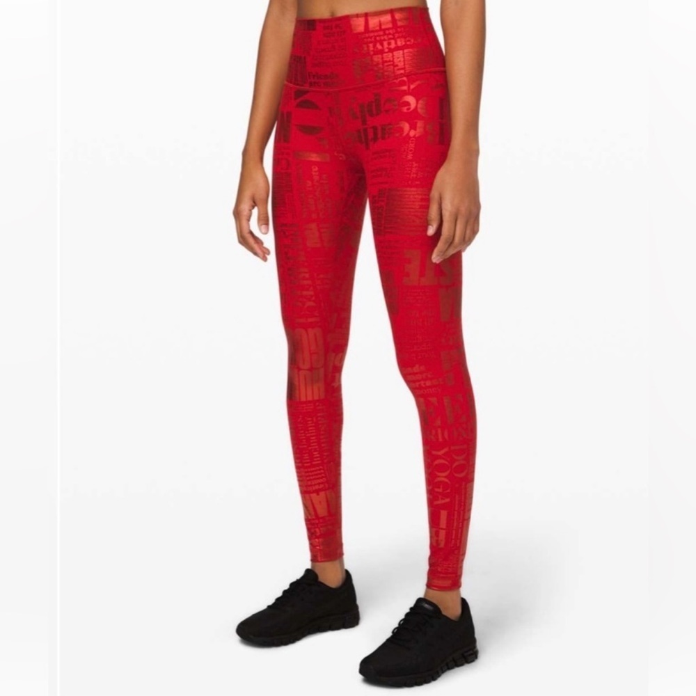 Lululemon Wunder Under High-Rise Tight 28" Full-On Luxtreme Manifesto | Size 8